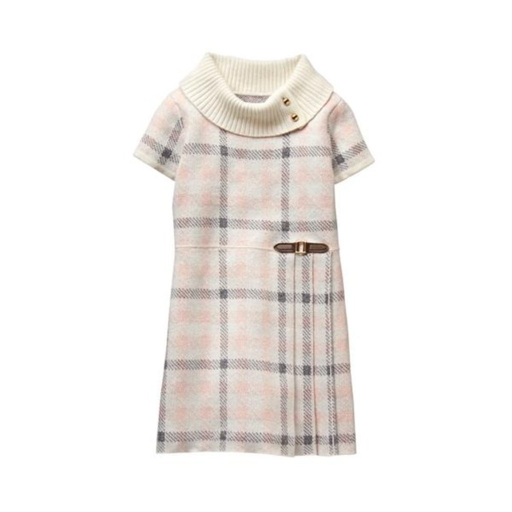 Janie and Jack Plaid Sweater Dress NWT Size 4